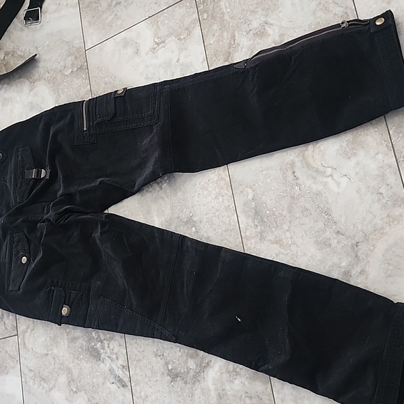 RALPH LAUREN 100%CCOTTON CORDUROY STRUCTURED CARGO TYPE MADE IN HONG KONG PANTS - Picture 12 of 14